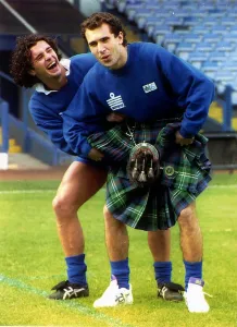 Tony Dorigo Gary Speed Leeds United footballers Tony Dorigo Gary Speed Leeds United footballers