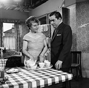 Tony Hancock at Elstree Studios. 30th August 1960 Tony Hancock at Elstree Studios. 30th August 1960