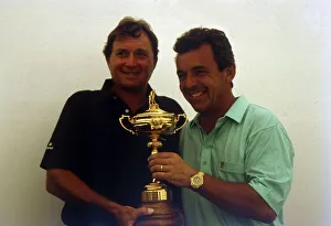 Tony Jacklin & Ray Floyd with Ryder Cup September 1989 Tony Jacklin & Ray Floyd with Ryder Cup September 1989