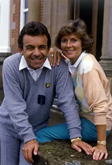 Tony Jacklin with his wife Vivien Jacklin July 1986 Tony Jacklin with his wife Vivien Jacklin July 1986