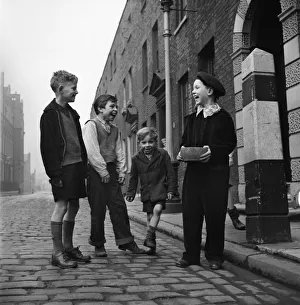 Tony Taylor as 'Oliver Twist.' January 1953 D511-001 Tony Taylor as 'Oliver Twist.' January 1953 D511-001