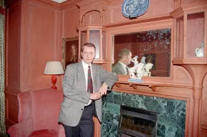 Tony Warren, creator of Coronation Street , pictured at home in 1991 Tony Warren, creator of Coronation Street , pictured at home in 1991