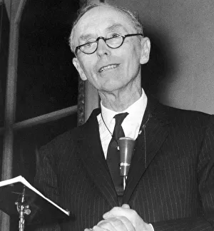 Tory party leader Sir Alec Douglas Home seen here speaking at a Conservative party Tory party leader Sir Alec Douglas Home seen here speaking at a Conservative party
