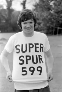 Tottenham Hotspur FC training. Steve Perryman. 13th May 1981 Tottenham Hotspur FC training. Steve Perryman. 13th May 1981