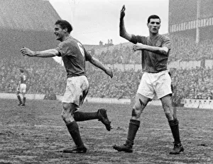 Tottenham Hotspur v Portsmouth league match at White Hart Lane February 1959 Tottenham Hotspur v Portsmouth league match at White Hart Lane February 1959