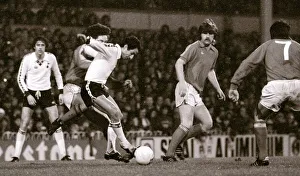 Tottenhams Ossie Ardiles beats the Altrincham defence during their FA Cup 3rd round game Tottenhams Ossie Ardiles beats the Altrincham defence during their FA Cup 3rd round game