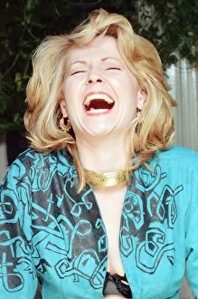 Toyah Willcox, British Singer, pictured at home, January 1996 Toyah Willcox, British Singer, pictured at home, January 1996
