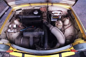 Trabant motor car East German December 1997 Road Record engine Trabant motor car East German December 1997 Road Record engine