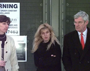 Tracie Andrews leaves prison with hre solicitor Tim Robinson at Eastwood Park Prison Tracie Andrews leaves prison with hre solicitor Tim Robinson at Eastwood Park Prison