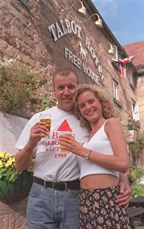 Tracy Shaw actress who plays Maxine in the TV series Coronation Street with her dad Karl Tracy Shaw actress who plays Maxine in the TV series Coronation Street with her dad Karl