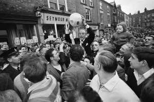 The traditional Royal Shrovetide Football Match, a 'medieval football" The traditional Royal Shrovetide Football Match, a 'medieval football"