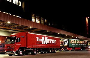 Transport Lorries Mirror Group Lorry March 1999 Eddie Stobart Transport newspaper Transport Lorries Mirror Group Lorry March 1999 Eddie Stobart Transport newspaper