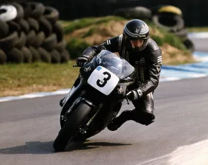 Trevor Nation in Action on JPS Norton at Snetterton Circuit Trevor Nation in Action on JPS Norton at Snetterton Circuit