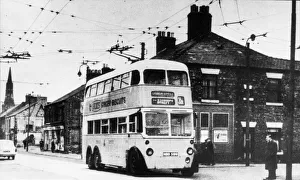 Trolleybus No 599 the last to be used in service in Newcastle Trolleybus No 599 the last to be used in service in Newcastle