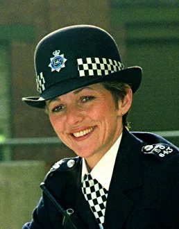 Trudie Goodwin Actress - in police uniform from the TV programme The Bill Trudie Goodwin Actress - in police uniform from the TV programme The Bill