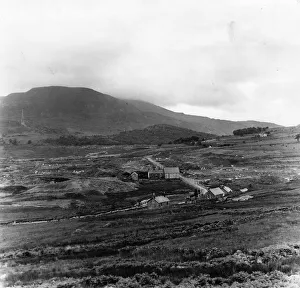 Tryweryn Valley - The little hamlet of Capel Celyn, which will be submerged when Tryweryn Valley - The little hamlet of Capel Celyn, which will be submerged when