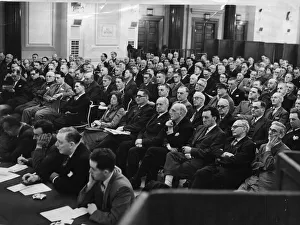 Tryweryn Valley - A section of the delegates to the conference being held at Cardiff Tryweryn Valley - A section of the delegates to the conference being held at Cardiff