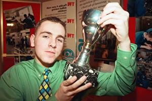 Images Dated 14th May 1998: TTE Awards at the Redcar Bowl - Apprentice of the year Paul Ashton. 14th May 1998
