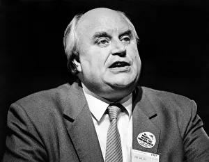 TUC Conference 87. Norman Willis. September 1987 P005287 TUC Conference 87. Norman Willis. September 1987 P005287