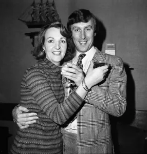 TV actress Penelope Keith with her new husband Rodney Timpson at Heathrow Airport TV actress Penelope Keith with her new husband Rodney Timpson at Heathrow Airport