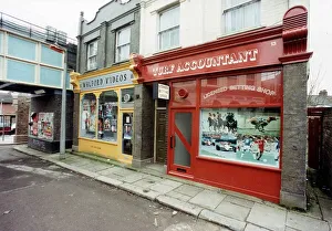 TV Programme: Eastenders March 1994 Video shop managed by Nigel Bates an bookies TV Programme: Eastenders March 1994 Video shop managed by Nigel Bates an bookies