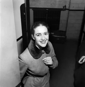 Twenty-one year old Audrey Freeman singing and dancing 'college girl' Twenty-one year old Audrey Freeman singing and dancing 'college girl'