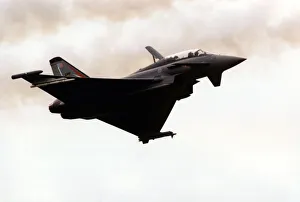 A twin seat version of the Eurofighter Typhoon aircraft A twin seat version of the Eurofighter Typhoon aircraft