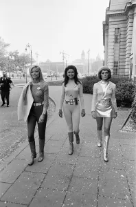 UFO, TV Series. Actresses from the science fiction series about an alien invasion of UFO, TV Series. Actresses from the science fiction series about an alien invasion of