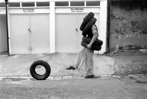 Unusual/Man/Tyres/Humour/Comedy. All Tyred up Brighton Tyre Fitter Unusual/Man/Tyres/Humour/Comedy. All Tyred up Brighton Tyre Fitter