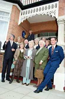 Images Dated 14th May 1995: The unveiling of the Eric Morecambe blue plaque. Torrington Park, London, 14th May 1995