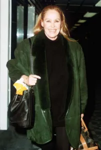 Ursula Andress actress arriving at Heathrow Airport Ursula Andress actress arriving at Heathrow Airport