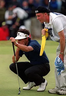 Van Der Velde golfer at the British Open Golf July 1999 Championship at Carnoustie Van Der Velde golfer at the British Open Golf July 1999 Championship at Carnoustie