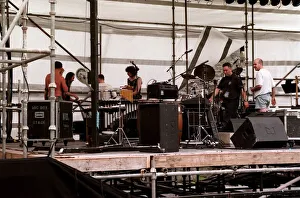 Van Morrison Concert Killyleagh Castle Preparations July 1995 The roadies were busy Van Morrison Concert Killyleagh Castle Preparations July 1995 The roadies were busy