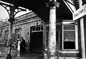 The vandalised and derelict Blaydon Railway Station on 19th January 1977 The vandalised and derelict Blaydon Railway Station on 19th January 1977