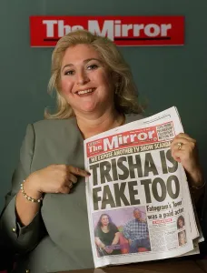 Vanessa Feltz TV Presenter in the Editor's office February 1999 of the Daily Vanessa Feltz TV Presenter in the Editor's office February 1999 of the Daily