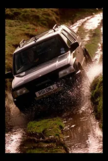 Vauxhall Frontera March 1998 driving through water Vauxhall Frontera March 1998 driving through water