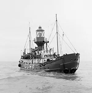 View of the Cork light ship 1st January 1960 View of the Cork light ship 1st January 1960