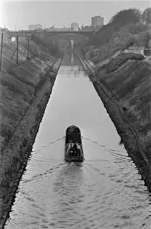 View of Galton Bridge in Smethwick, West Midlands. 4th March 1971 View of Galton Bridge in Smethwick, West Midlands. 4th March 1971