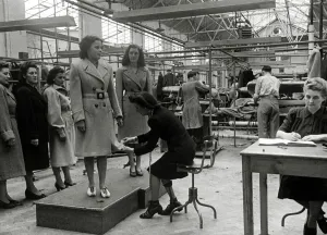 View inside West Auckland Clothing Coy factory in West Auckland View inside West Auckland Clothing Coy factory in West Auckland