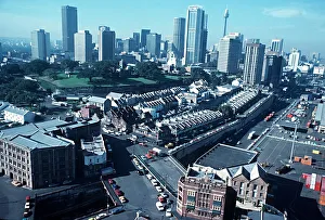View over the 'Rocks'towards the skyline of Central Sydney View over the 'Rocks'towards the skyline of Central Sydney