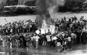 Viking warriors invaded Cullercoats, but there was nothing to fear Viking warriors invaded Cullercoats, but there was nothing to fear