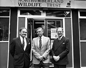 Visit by Sir David Attenborough Chairman of the British Wildlife Appeal to Visit by Sir David Attenborough Chairman of the British Wildlife Appeal to