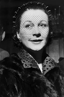 Vivien Leigh Actress at a cocktail party for the President Vivien Leigh Actress at a cocktail party for the President