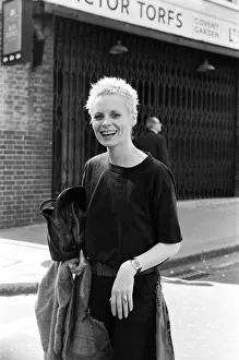 Vivienne Westwood pictured in London. Her boyfriend, Malcolm McLaren Vivienne Westwood pictured in London. Her boyfriend, Malcolm McLaren