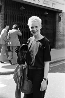 Vivienne Westwood pictured in London. Her boyfriend, Malcolm McLaren Vivienne Westwood pictured in London. Her boyfriend, Malcolm McLaren