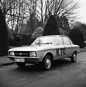Images Dated 21st February 1972: Volkswagen, the German car manufacturers, have announced a new luxury model, the K70