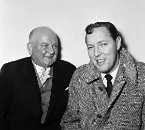 Wally Stewart and Bill Haley. 6th March 1957 Wally Stewart and Bill Haley. 6th March 1957