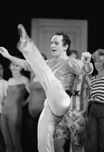 Wayne Sleep attends a dance class and demonstration at The Theatre Royal in Newcastle Wayne Sleep attends a dance class and demonstration at The Theatre Royal in Newcastle