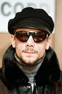 WBC challenger Mauro Galvano in a press conference before his fight with Nigel Benn WBC challenger Mauro Galvano in a press conference before his fight with Nigel Benn