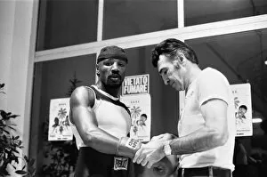 Images Dated 28th October 1982: WBC and WBA world champion Marvin Hagler training for his sixth defence of his world